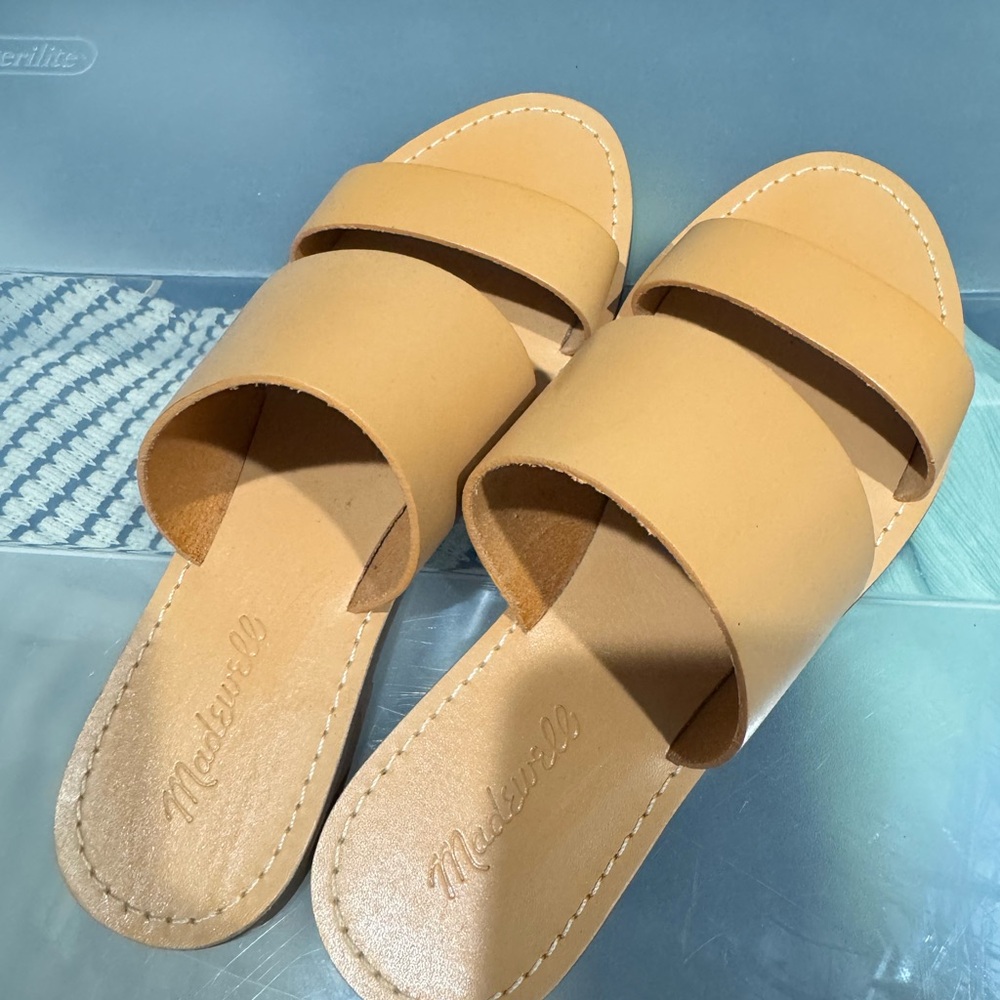 Madewell Light Brown Leather Sandals